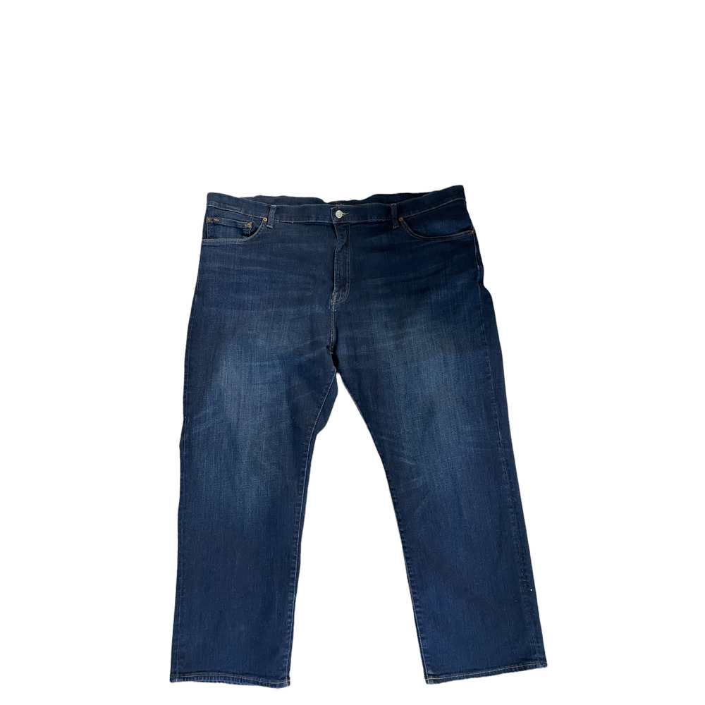 Polo Ralph Lauren 50 The Hampton Relaxed Straight Leg Dark Wash Denim Jeans